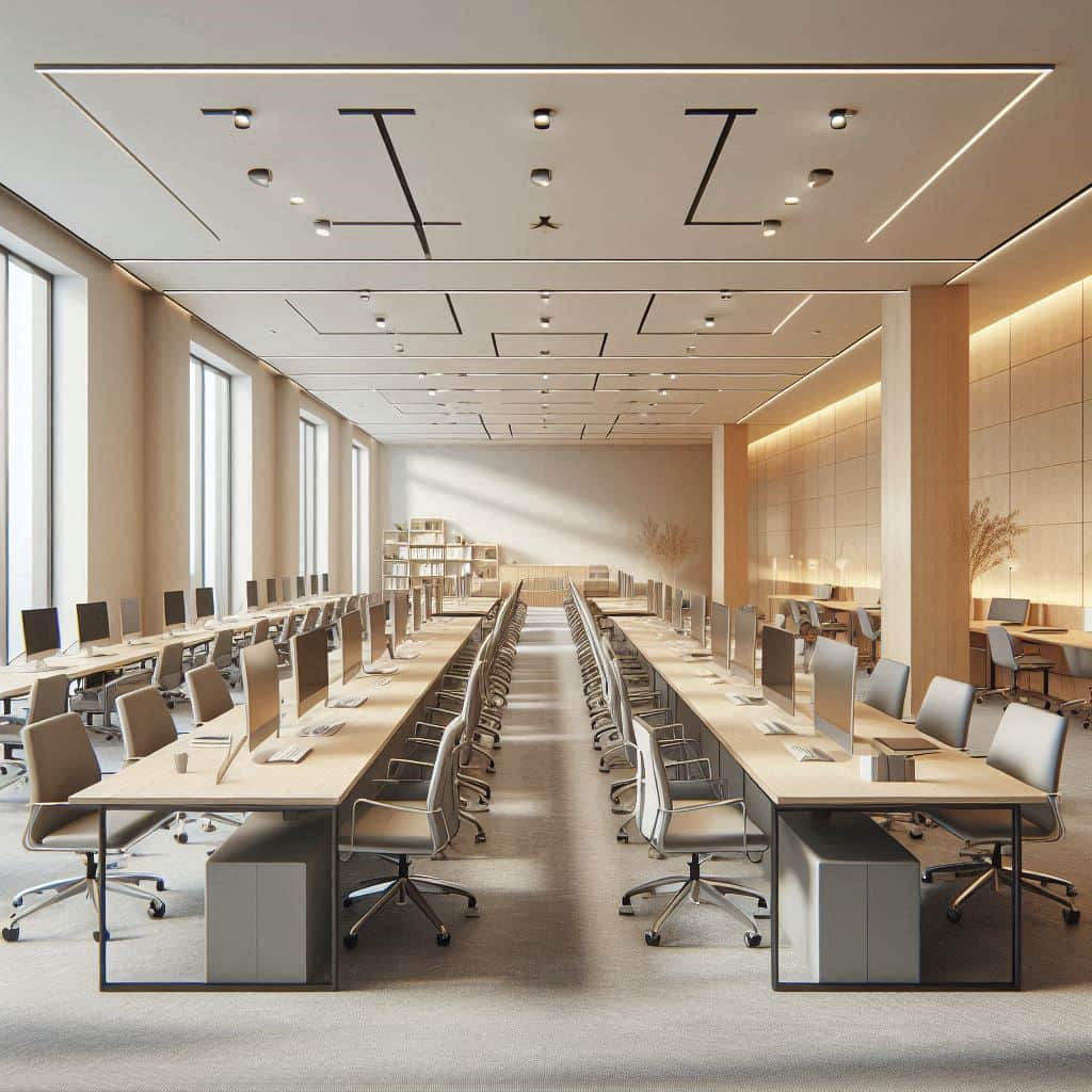 建筑设计团队在写字楼办公升级环保天花板材料过程中须协调哪些声学测试资源